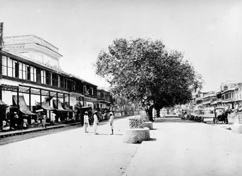 Chandni Chowk, Delhi, ca. 1863-7